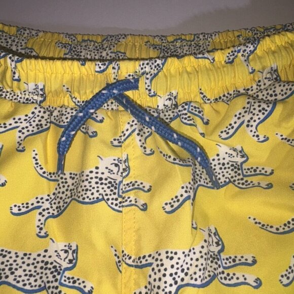 Mini Boden Boys Cheetah Bathers Swimsuit Bathingsuit Shorts size 11-12Y NO FLAWS - Picture 4 of 10